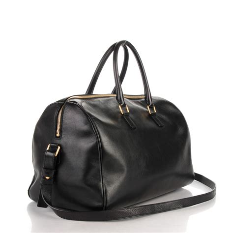 ysl classic duffle 12|Saint Laurent Calfskin Classic Duffle 12 Black .